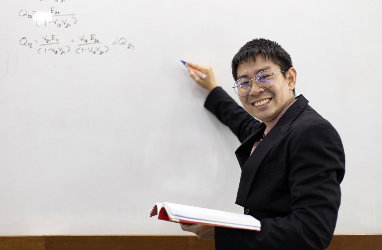 Professor Teaching in Class